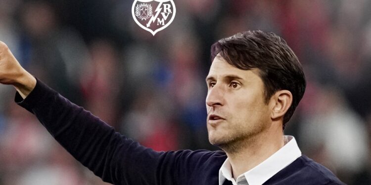 Beñat San José, new Rayo Vallecano coach. | Photo: Rayo Vallecano