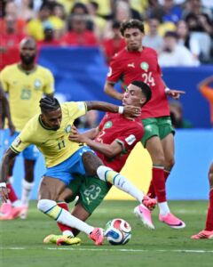 Brasil empató 1-1 con Marruecos