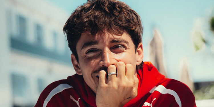 Charles Leclerc con Scuderia Ferrari / Fuente: Scuderia Ferrari HP