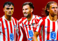 Convocados del Atlético de Madrid para el Mundial con España / Fuente: Atlético de Madrid