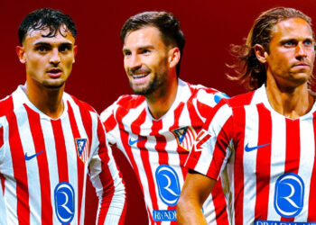 Convocados del Atlético de Madrid para el Mundial con España / Fuente: Atlético de Madrid