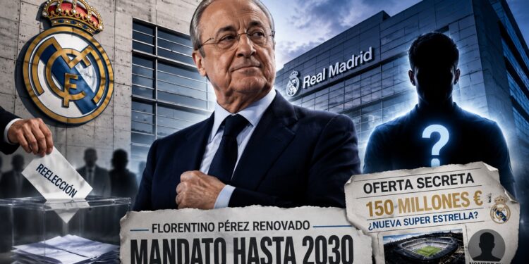 ¿Democracia o monarquía? Florentino Pérez extiende su mandato en el Real Madrid hasta 2030