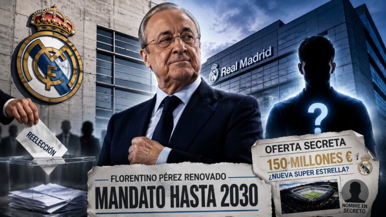 ¿Democracia o monarquía? Florentino Pérez extiende su mandato en el Real Madrid hasta 2030