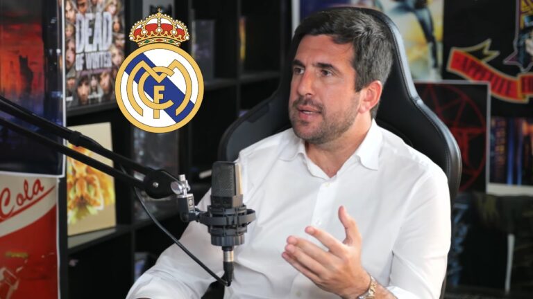 El candidato a presidente del Real Madrid durante una entrevista en "The Wild Project". | Foto: Captura de pantalla de "The Wild Project" en YouTube
