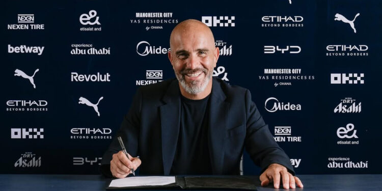 Enzo Maresca, presentado con el Manchester City. Foto: Enzo Maresca Instagram
