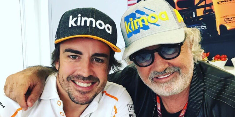 Fernando Alonso y Flavio Briatore en 2018 / Fuente: Fernando Alonso