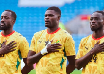 Thomas Partey no podrá jugar el partido de debut de Ghana del Mundial. Foto: blackstarsofghana_