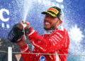 Lewis Hamilton celebrando la victoria del GP de Barcelona-Catalunya / Fuente: Fórmula 1