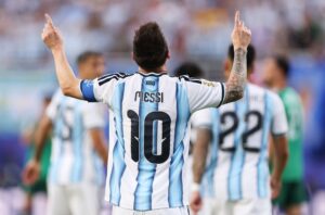 Lionel Messi festejo de gol