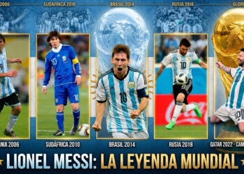 La historia de Lionel Messi en Mundiales