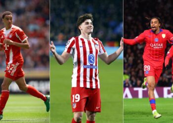 Los 3 jugadores que podrían llegar al Real Madrid. | Fotos: PSG, Atlético de Madrid y Bayern