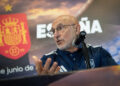Luis de la Fuente ha defendido a Gavi foto: Sefutbol Tw