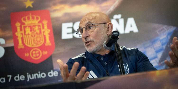 Luis de la Fuente ha defendido a Gavi foto: Sefutbol Tw