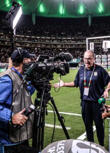 El enojo de Marcelo Bielsa, DT de Uruguay