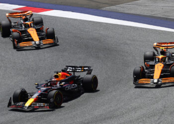 McLaren y Red Bull en el GP de Austria de 2024 / Fuente: Oracle Red Bull Racing