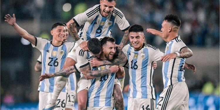La Selección Argentina se prepara la Copa del Mundo