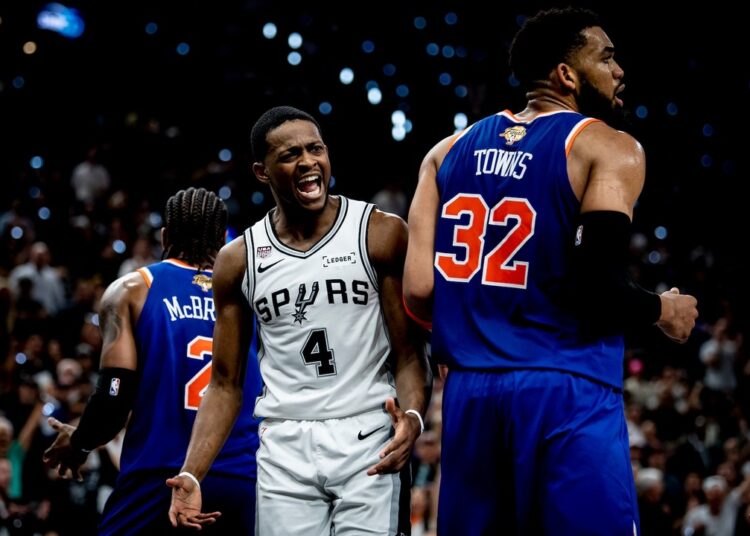 Knicks en juego 3 contra Spurs