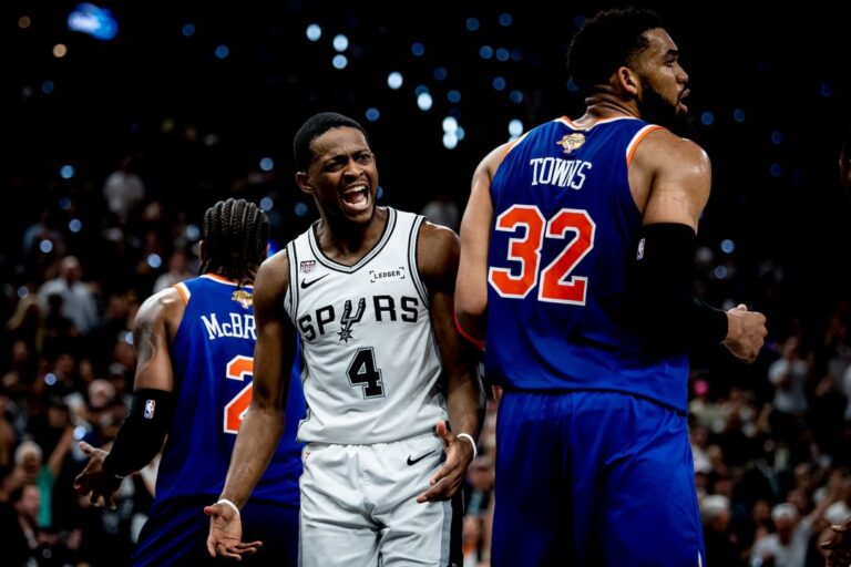 Knicks en juego 3 contra Spurs