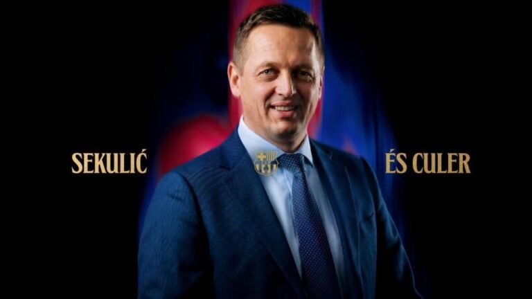 Sekulic ya viste de azulgrana