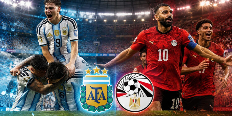 Argenina y Egipto por los octavos de final.