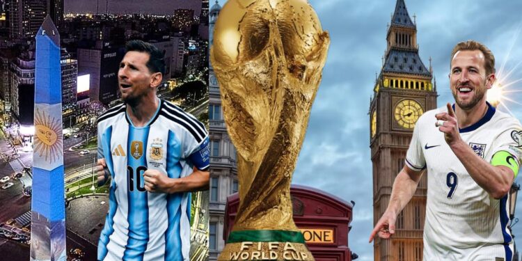 Argentina vs. Inglaterra en semifinales