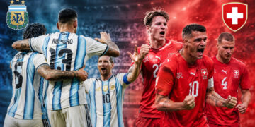 Argentina vs. Suiza: hora, estadio, historial y cómo llegan a los cuartos de final del Mundial 2026