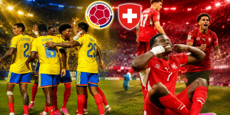 Colombia vs. Suiza por un lugar en los cuartos de final