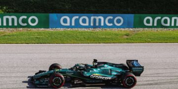 El AMR26 en el Gran Premio de Austria 2026 / Fuente: Aston Martin Aramco F1 Team