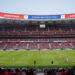 El Atlético de Madrid jugando un partido en el Metropolitano / Fuente: Riyadh Air Metropolitano