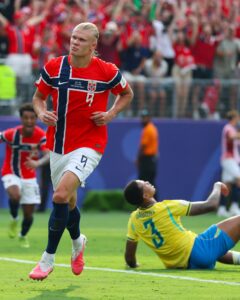 Noruega contra Brasil