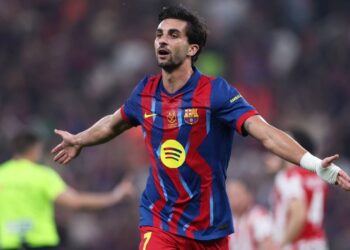Ferran Torres, pura determinación en el ataque azulgrana