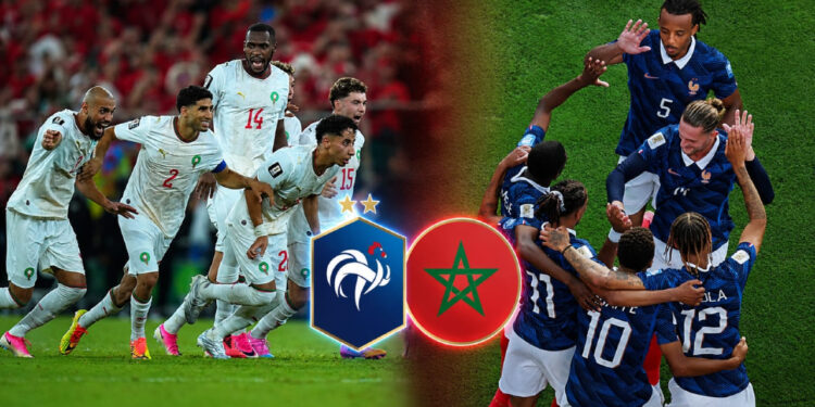 Francia vs. Marruecos por los cuartos de final