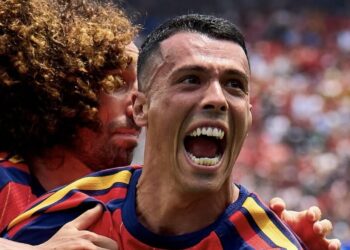 Es el tercer jugador extremeño en toda la historia en marcar en un Mundial | Foto: @SEFutbol
