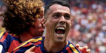 Es el tercer jugador extremeño en toda la historia en marcar en un Mundial | Foto: @SEFutbol