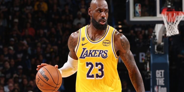 LeBron James, en modo dominante con los Lakers