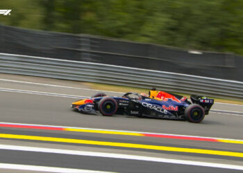 Max Verstappen rodando en Spa 2026 / Fuente: Fórmula 1