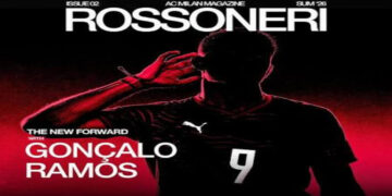 Goncalo Ramos es el nuevo delantero del AC Milan para la temporada 2026/27