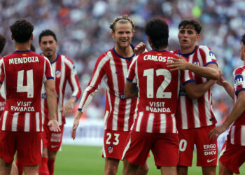 El Atlético de Madrid en un partido de pretemporada 26-27 / Fuente: Atlético de Madrid