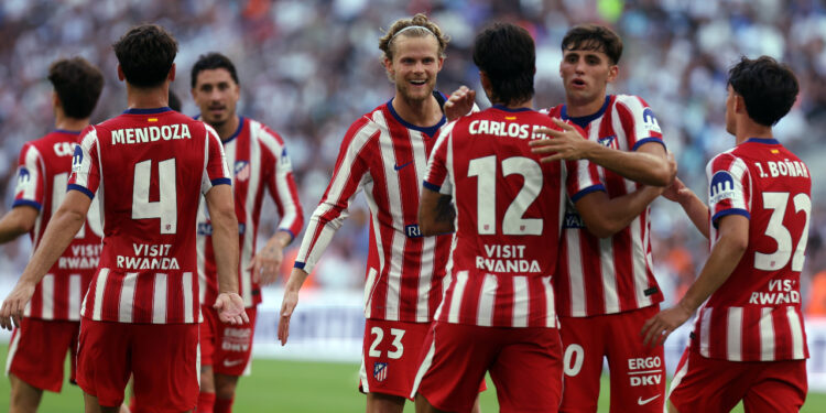 El Atlético de Madrid en un partido de pretemporada 26-27 / Fuente: Atlético de Madrid