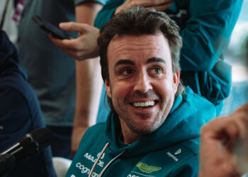 Fernando Alonso durante el Gran Premio de los Países Bajos de F1 / Fuente: Aston Martin Aramco F1 Team