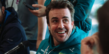 Fernando Alonso durante el Gran Premio de los Países Bajos de F1 / Fuente: Aston Martin Aramco F1 Team