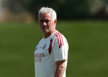 Mourinho, entrenador del Real Madrid, durante la pretemporada. | Foto: UCL