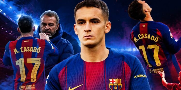 Debutó en 2022, a las órdenes de Xavi | Imagen generada por IA