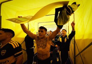Festejo de Boca en Copa Argentina