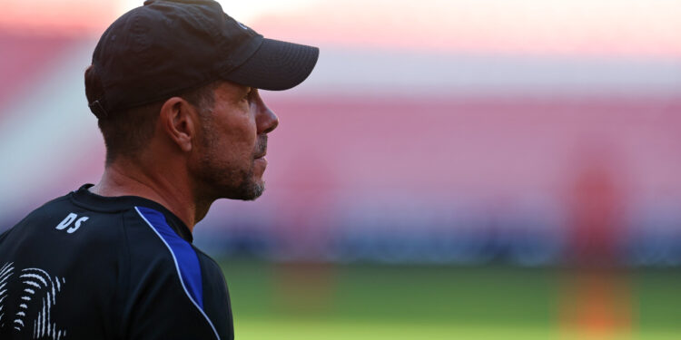 Diego Pablo 'Cholo' Simeone en un entrenamiento del Atlético de Madrid / Fuente: Atlético de Madrid