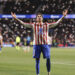 Giménez jugando un partido de Champions con el Atlético de Madrid / Fuente: Atlético de Madrid