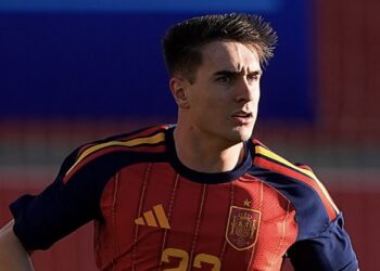 Ya ha jugado con España en categorías inferiores | Foto: @SEFutbol