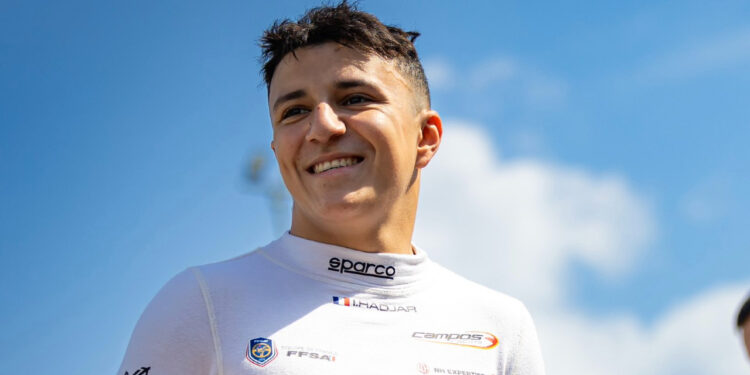 Isack Hadjar pilotando para Red Bull / Fuente: Oracle Red Bull Racing