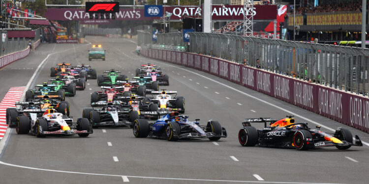 La Fórmula 1 en el GP de Bakú 2025 / Fuente: Fórmula 1