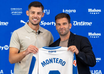 Ha sido presentado en el estadio Ontime Butarque